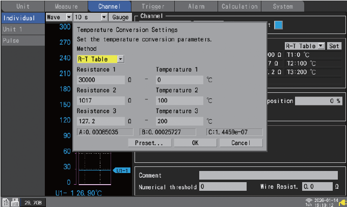 HIOKI-熱敏電阻模組 U8557